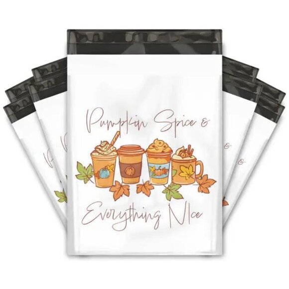 Fall Poly Mailers - (10 count) 10”x13” - Picture 7 of 11